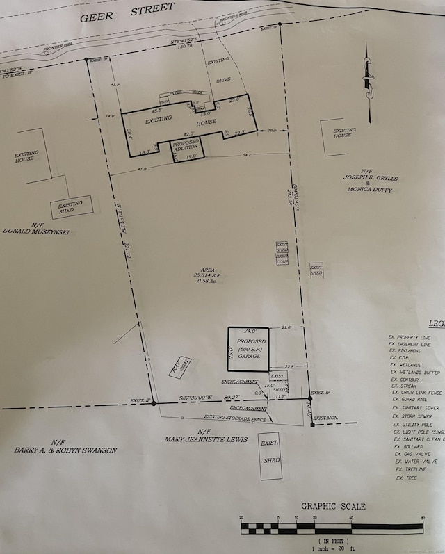 67 Geer St, Cromwell, CT 06416 - survey map / technical document