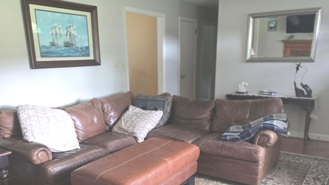 67 Geer St, Cromwell, CT 06416 - living area featuring wood finished floors and baseboards
