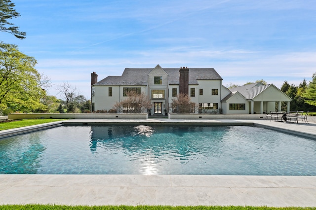 7 Dairy Rd, Greenwich, CT 06830 - outdoor pool featuring a patio area