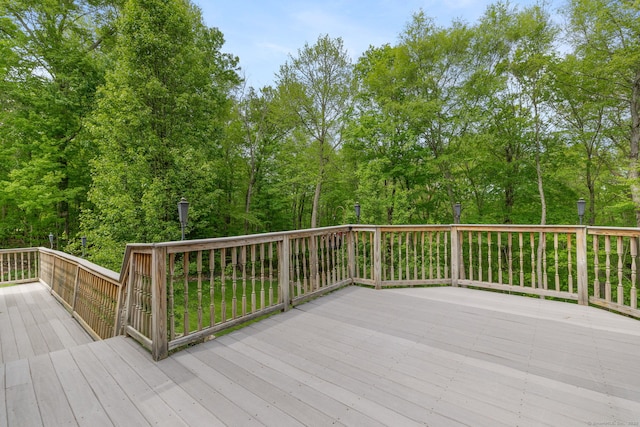 21 Dilaj Dr, Columbia, CT 06237 - view of wooden deck