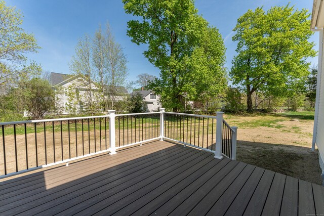 369 Thompson Rd, Thompson, CT 06277 - deck with a yard