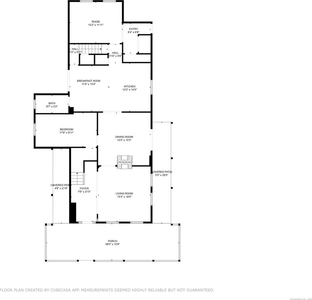369 Thompson Rd, Thompson, CT 06277 - property floor plan