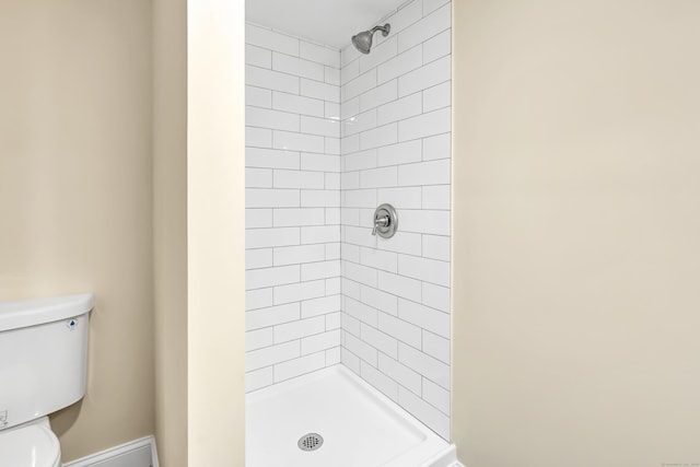 325 River Rd, Hamden, CT 06518 - bathroom with toilet and a shower stall