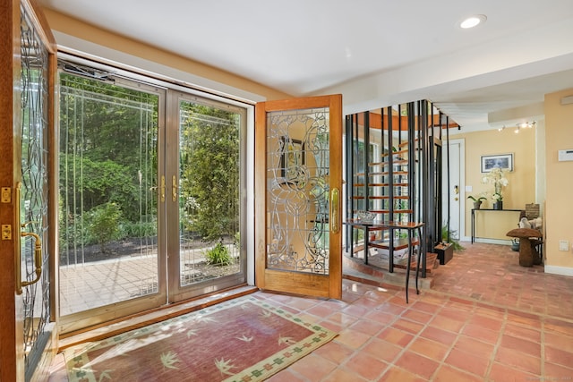 227 Dublin Hill Rd, Southbury, CT 06488 - foyer entrance featuring recessed lighting and baseboards