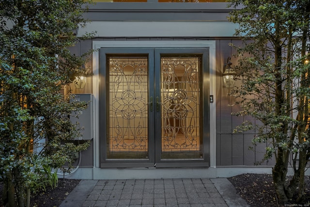 227 Dublin Hill Rd, Southbury, CT 06488 - doorway to property featuring french doors
