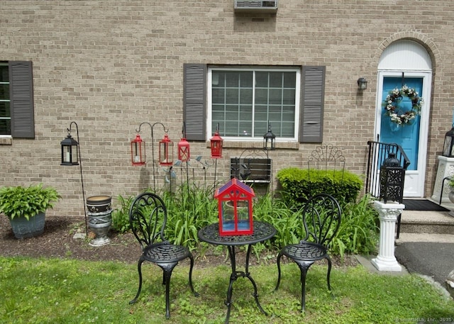 35 Mountain Village Rd Unit 15, Waterbury, CT 06706 - doorway to property featuring brick siding