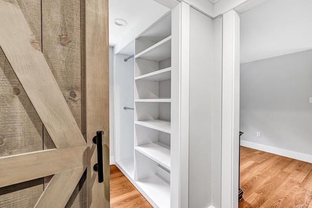 91 Bart Rd, Monroe, CT 06468 - walk in closet featuring wood finished floors