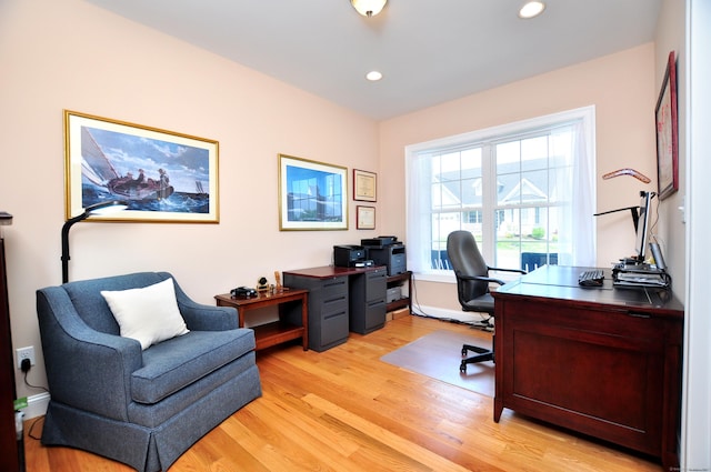 221 Scenic Dr Unit 221, Berlin, CT 06037 - office space with light wood-type flooring and recessed lighting