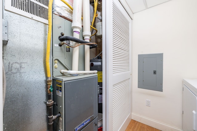 237 Fern St Apt 206W, West Hartford, CT 06119 - utilities with electric panel and washer / dryer