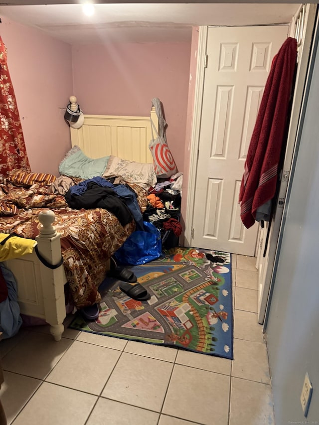 290 Ridgefield Ave, Bridgeport, CT 06610 - bedroom featuring light tile patterned floors