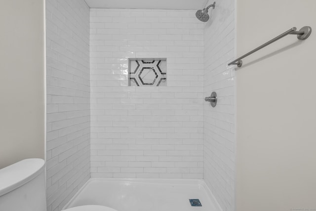 73 Nedobity Rd, Haddam, CT 06441 - bathroom with toilet and tiled shower