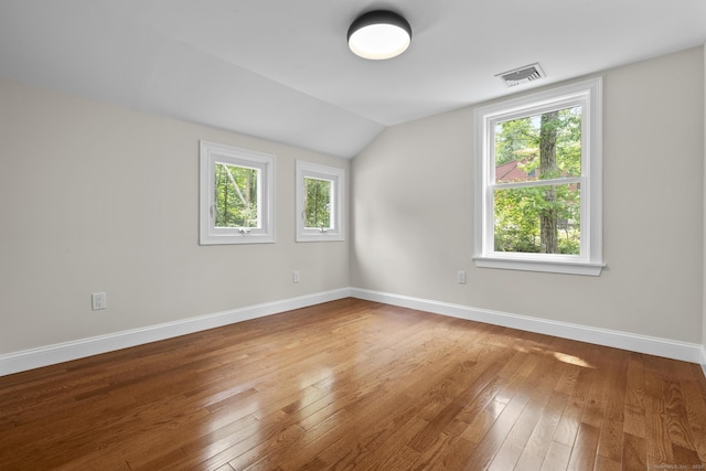 73 Nedobity Rd, Haddam, CT 06441 - bonus room with vaulted ceiling, wood-type flooring, and baseboards
