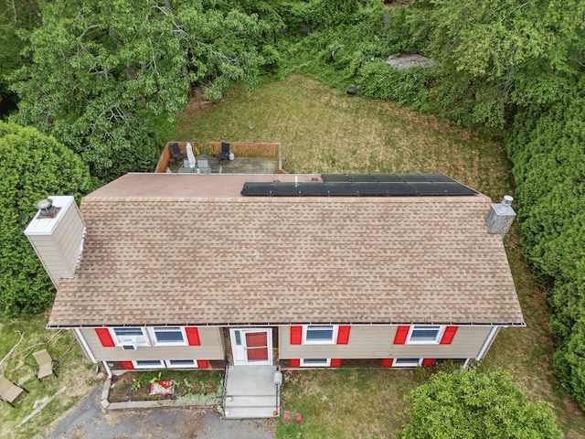 23 Fenwick Ct, Groton, CT 06355 - view from above of property