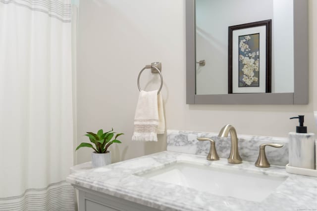 2955 Madison Ave Apt 25, Bridgeport, CT 06606 - full bathroom with vanity and a shower with shower curtain
