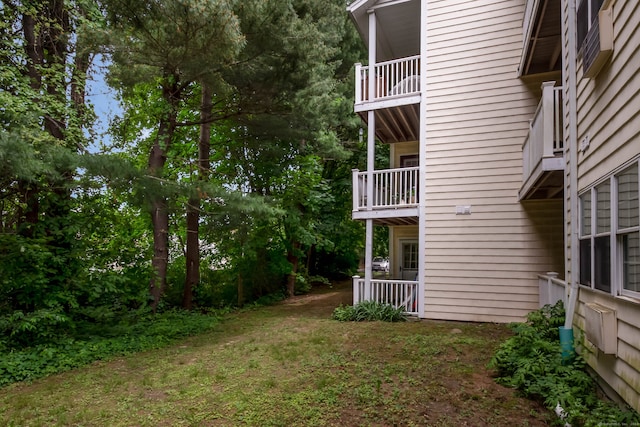 2955 Madison Ave Apt 25, Bridgeport, CT 06606 - view of yard with a balcony