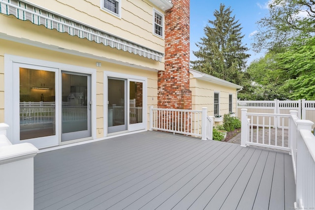 31 Elizabeth St, Shelton, CT 06484 - view of wooden terrace