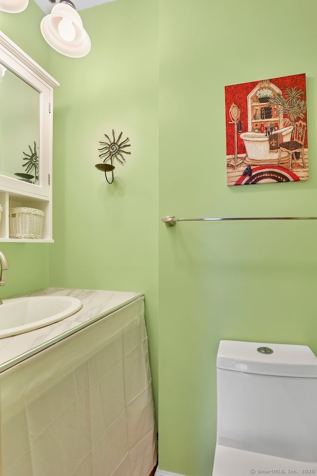 38 Craig Ave, Southington, CT 06489 - bathroom with toilet and vanity