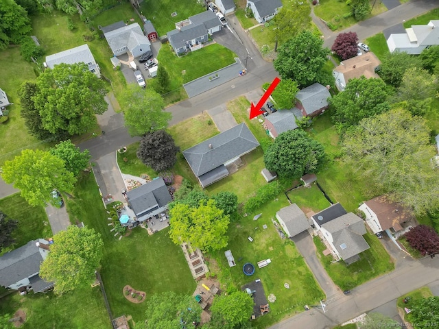 38 Craig Ave, Southington, CT 06489 - aerial view of property and surrounding area featuring nearby suburban area