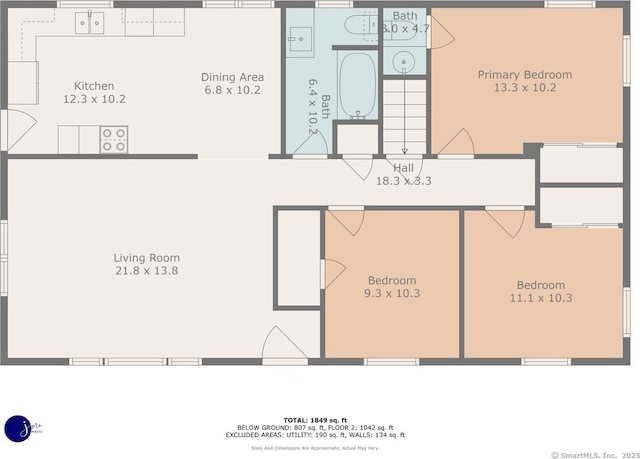 38 Craig Ave, Southington, CT 06489 - floor plan / room layout
