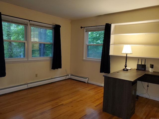 176 Hanover Rd, Newtown, CT 06470 - unfurnished office with wood finished floors