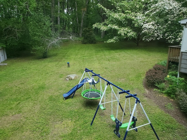 176 Hanover Rd, Newtown, CT 06470 - view of home's community featuring a playground and a yard