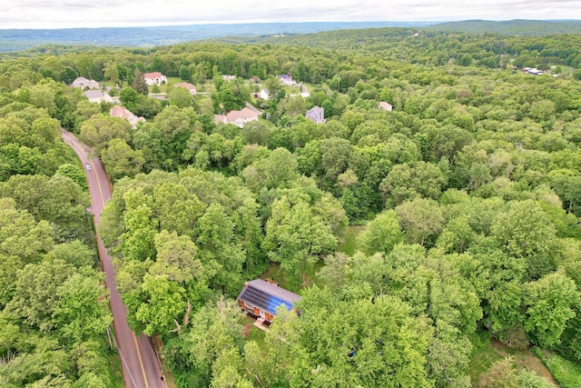 408 Reservoir Rd, Southbury, CT 06488 - aerial view of a heavily wooded area