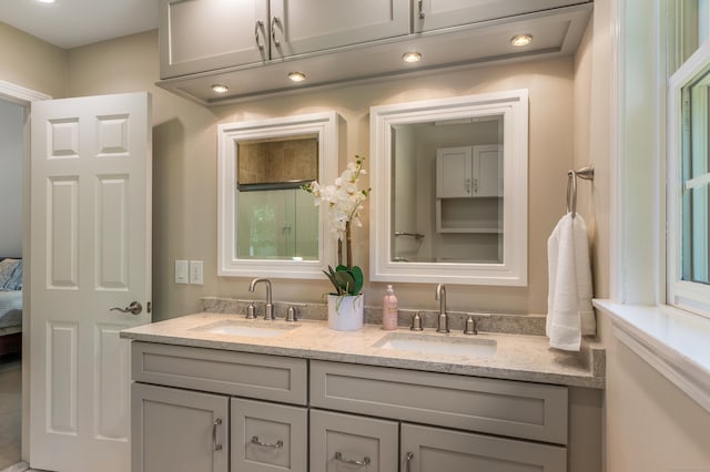 113 Charles St, Tolland, CT 06084 - ensuite bathroom with double vanity