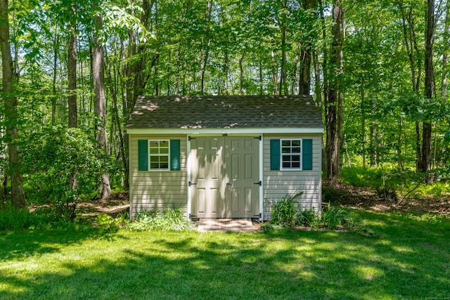 113 Charles St, Tolland, CT 06084 - view of shed