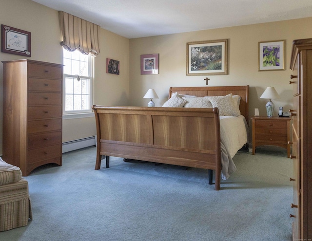 613 Ridgewood Rd, Middletown, CT 06457 - carpeted bedroom with a baseboard radiator