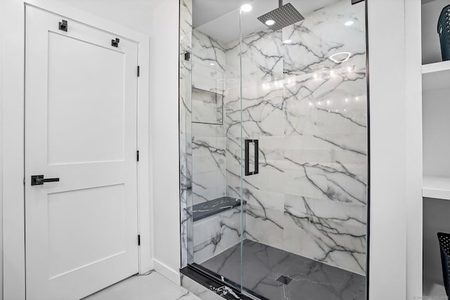 37 Highgate Rd, Trumbull, CT 06611 - bathroom featuring a marble finish shower