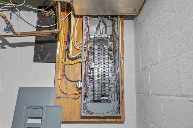 182 5th St, Stamford, CT 06905 - utility room featuring electric panel