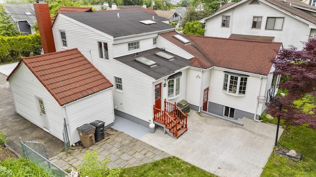 182 5th St, Stamford, CT 06905 - back of property featuring a patio