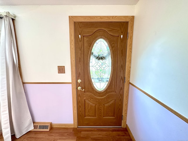 107 Montemerlo Ave, Windsor Locks, CT 06096 - entryway featuring wood finished floors