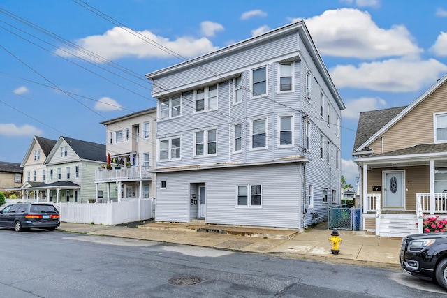 67 Ash St, Bridgeport, CT 06605 - view of townhome / multi-family property