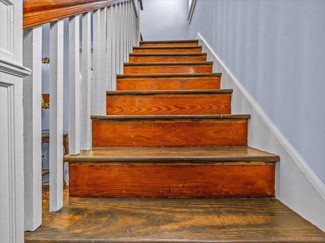 102 Columbus Ave, Meriden, CT 06451 - stairs with wood finished floors