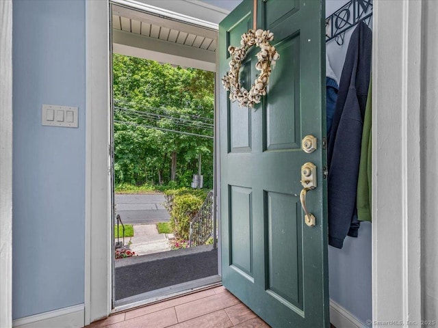 102 Columbus Ave, Meriden, CT 06451 - foyer with baseboards