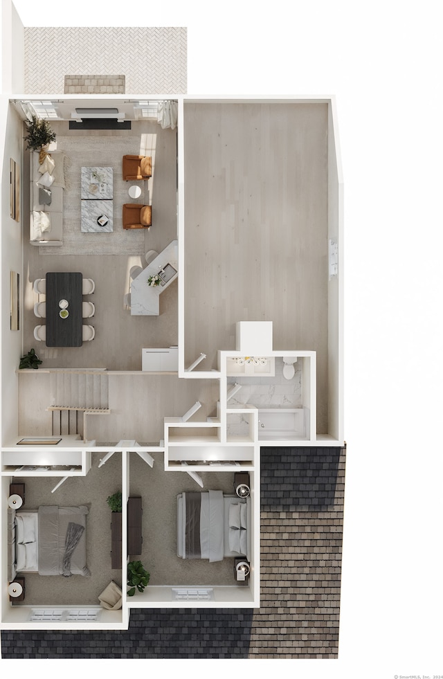 N Benson Rd Unit 47, Middlebury, CT 06762 - floor plan / room layout