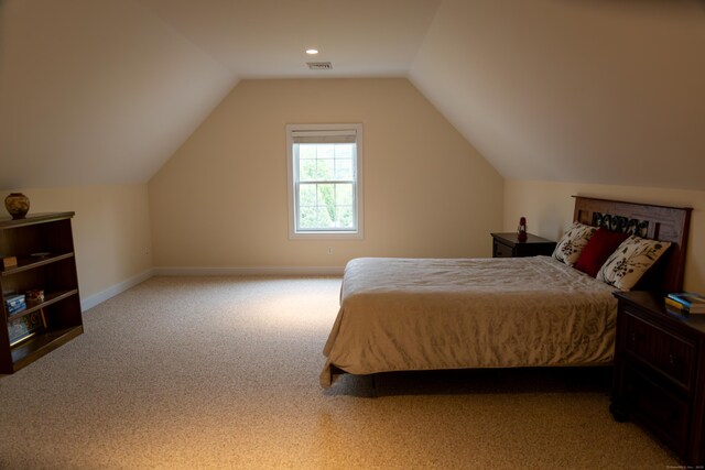 116 Case St, Canton, CT 06019 - carpeted bedroom featuring baseboards and lofted ceiling