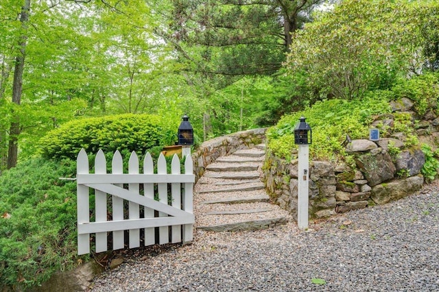 286 Limestone Rd, Ridgefield, CT 06877 - view of gate
