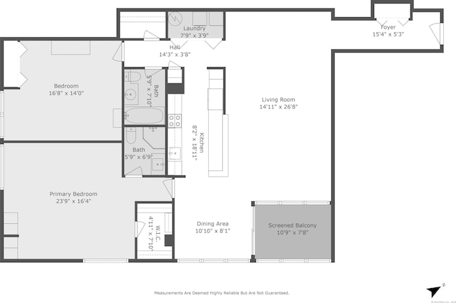 1 Strawberry Hill Ave Apt 7A, Stamford, CT 06902 - view of home floor plan