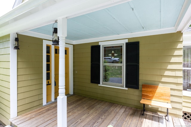 127 Matson Hill Rd, Glastonbury, CT 06073 - view of wooden terrace