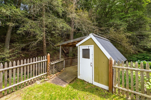127 Matson Hill Rd, Glastonbury, CT 06073 - view of shed with a wooded view