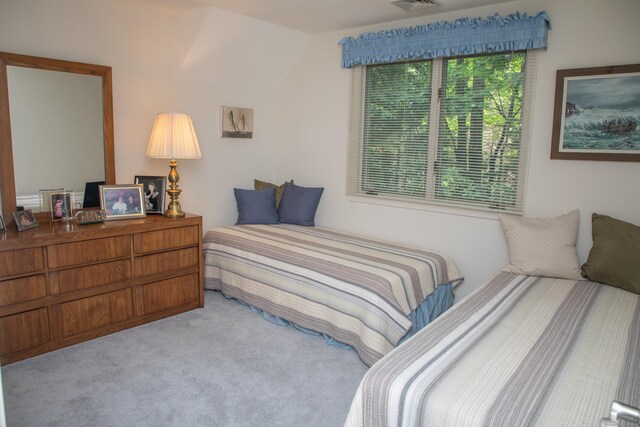 43 Metacomet Rd, Farmington, CT 06032 - carpeted bedroom featuring lofted ceiling