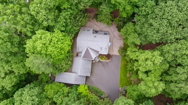 43 Metacomet Rd, Farmington, CT 06032 - view from above of property