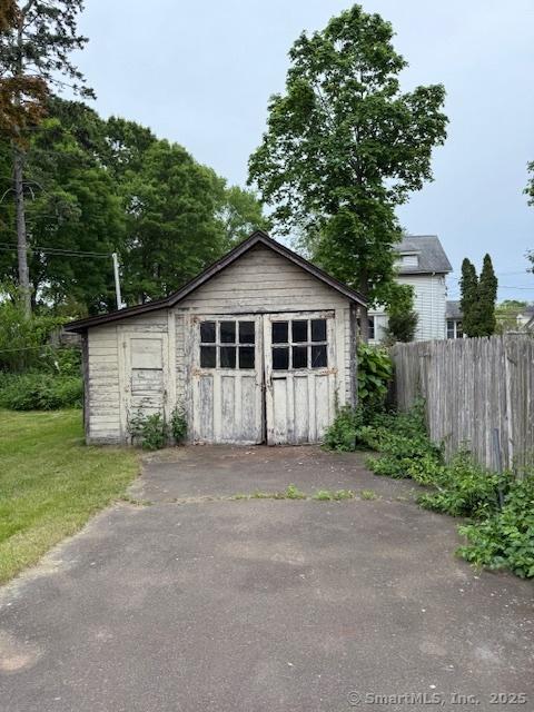 11 Deerfield St, East Haven, CT 06512 - view of garage