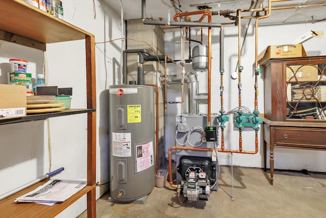 44 Josies Ring Rd, Monroe, CT 06468 - utilities featuring electric water heater and a heating unit