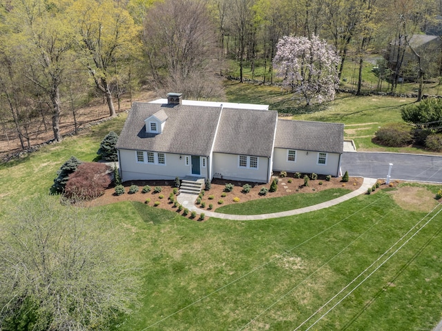27 Powderhorn Dr, Ridgefield, CT 06877 - view from above of property
