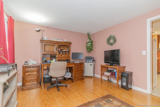 37 Sage Dr, Berlin, CT 06037 - home office featuring light wood-style floors and baseboards