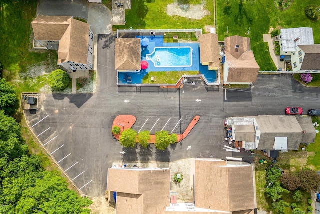 34 Pleasant St Unit 6, Plainfield, CT 06374 - aerial view of a pool