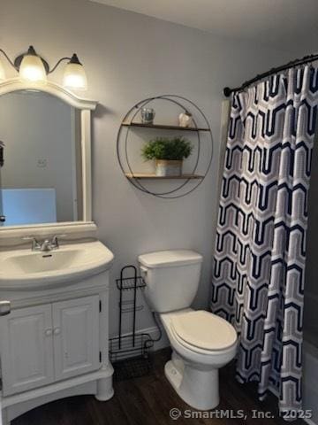 133 Main St Apt 4, Norwalk, CT 06851 - bathroom with wood finished floors and vanity